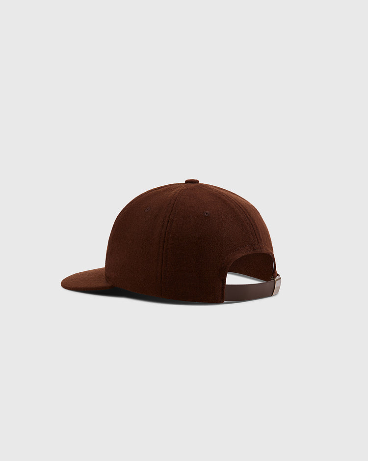 The Ebbets Field Mystery Caps of Mexico – Transito 1930 Authentic Wool Ballcap features a curved brim and adjustable strap, shown against a light gray background—a must-have for collectors and Mexican baseball history fans.