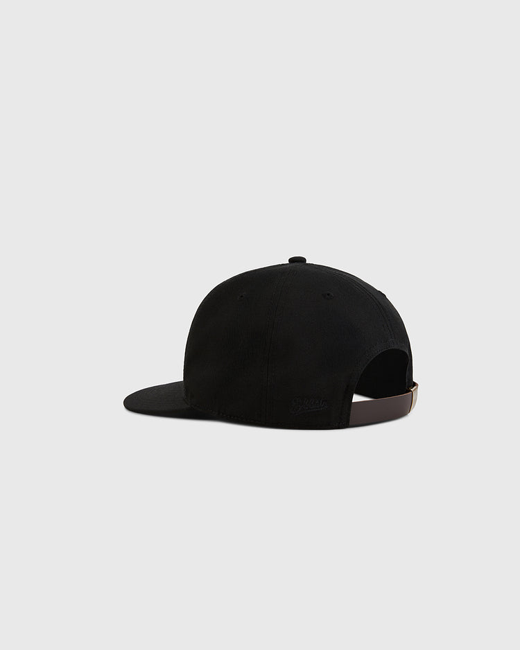 The Ebbets Field New York Cubans Cotton Twill Ballcap, shown from the back with an adjustable strap and curved brim, honors the NY Cubans Negro League team. Displayed on a plain light gray background.
