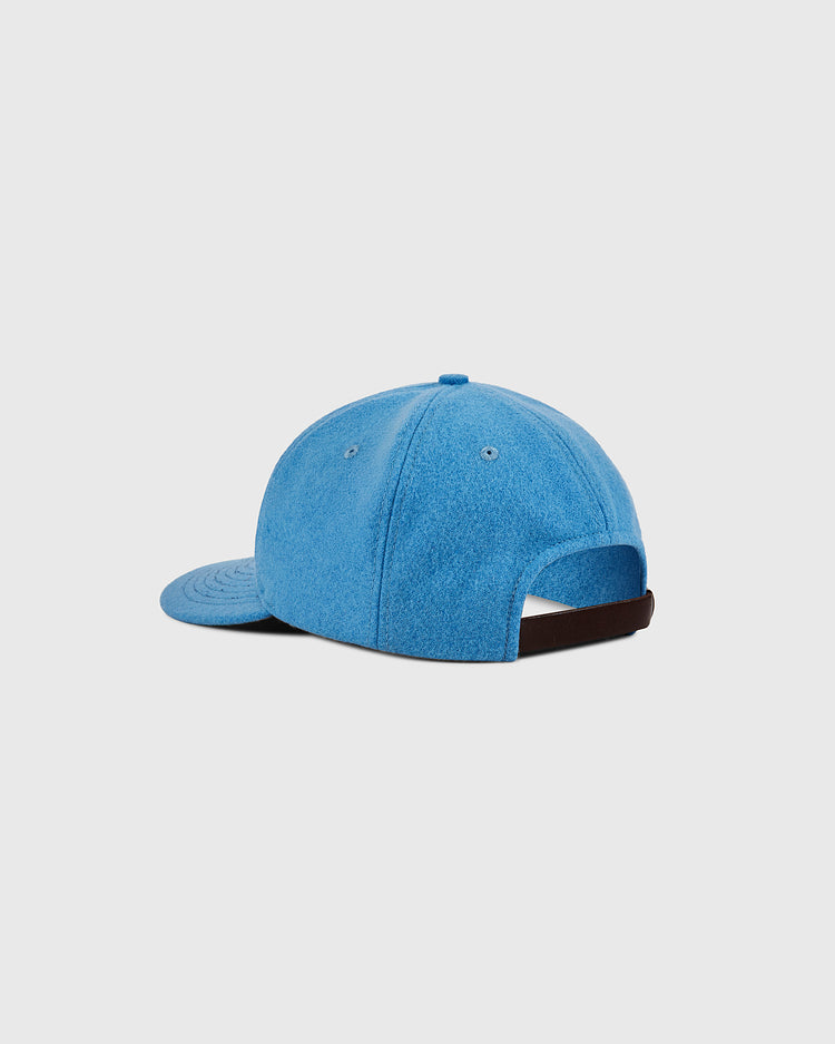 The Ebbets Field Chicago Cats Wool Ballcap is shown from the back on a plain white background, featuring a curved brim, ventilation eyelets, and an adjustable strap closure.