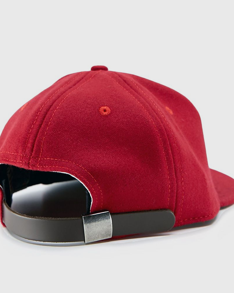 The EFF Tulsa Oilers 1966 Vintage Ballcap is shown from the back, displaying a dark adjustable strap with a metallic clasp, set against a plain white background.